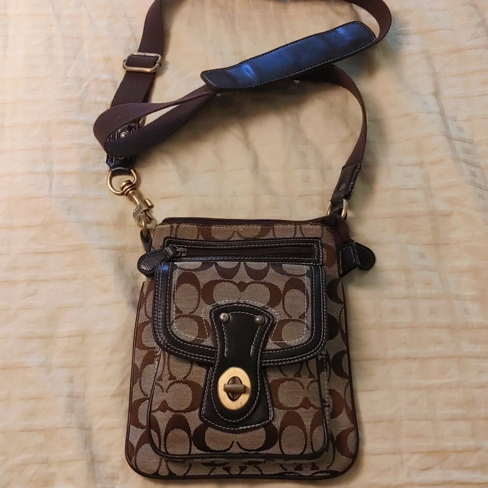 Coach Signature Crossbody